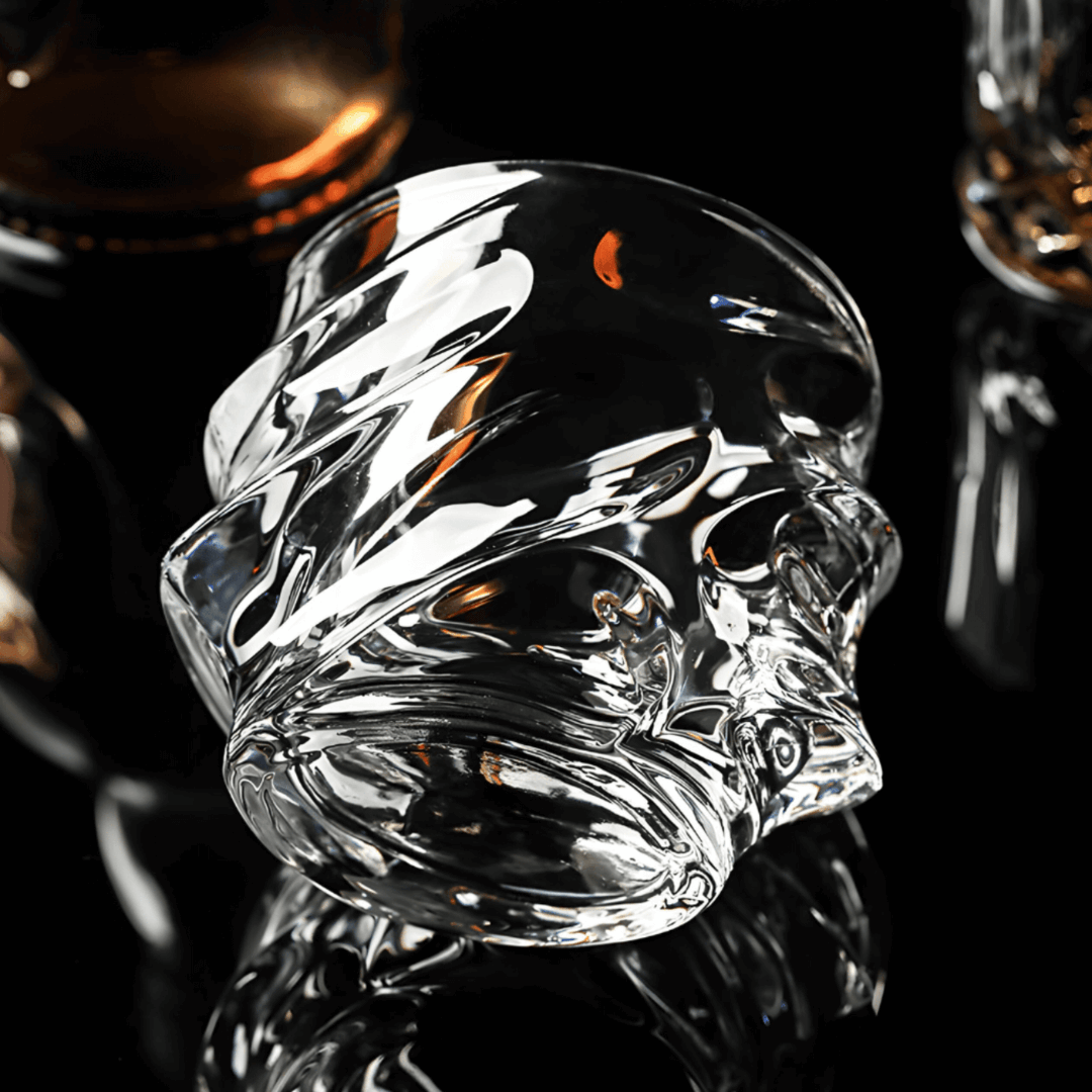 Storm Japanese Crystal Glasses & Decanter Set