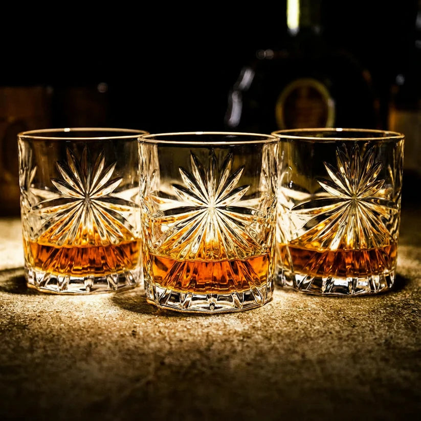 Set of 3 Premium Tumbler Glasses